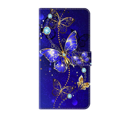 For Xiaomi 13 Crystal 3D Shockproof Protective Leather Phone Case(Diamond Butterfly) - 13 Cases by buy2fix | Online Shopping UK | buy2fix