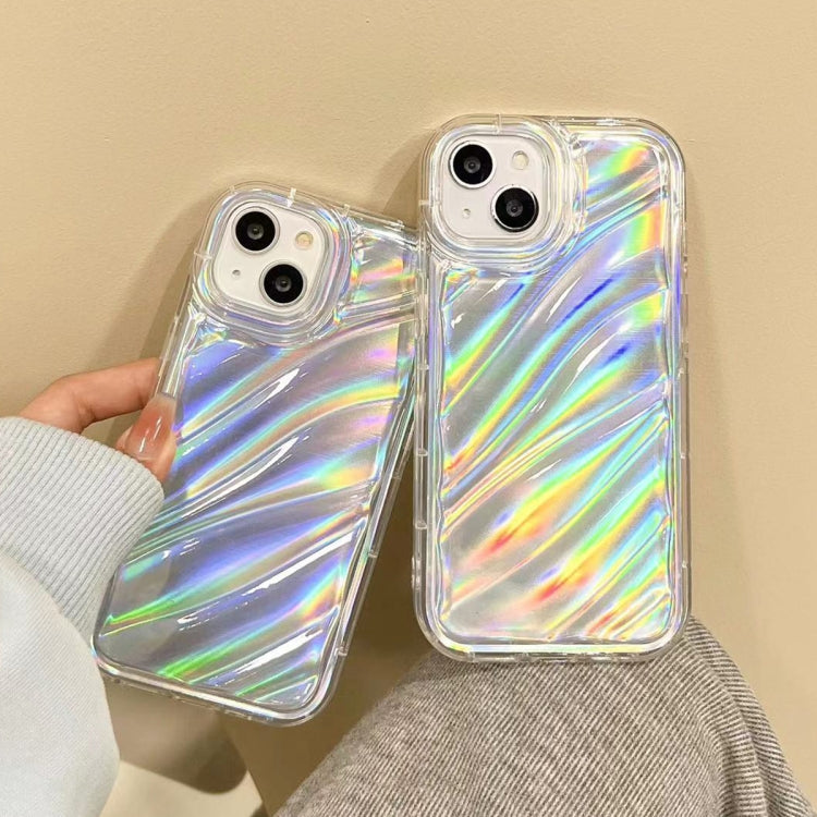 For iPhone 11 Pro Max Laser Sequin Waves TPU Phone Case(Transparent) - iPhone 11 Pro Max Cases by buy2fix | Online Shopping UK | buy2fix