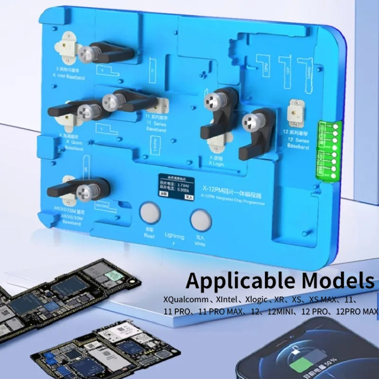 JCID BLE X-12PM Baseband Logic Chip EEPROM Data Reading and writing programmer - Repair Programmer by JC | Online Shopping UK | buy2fix