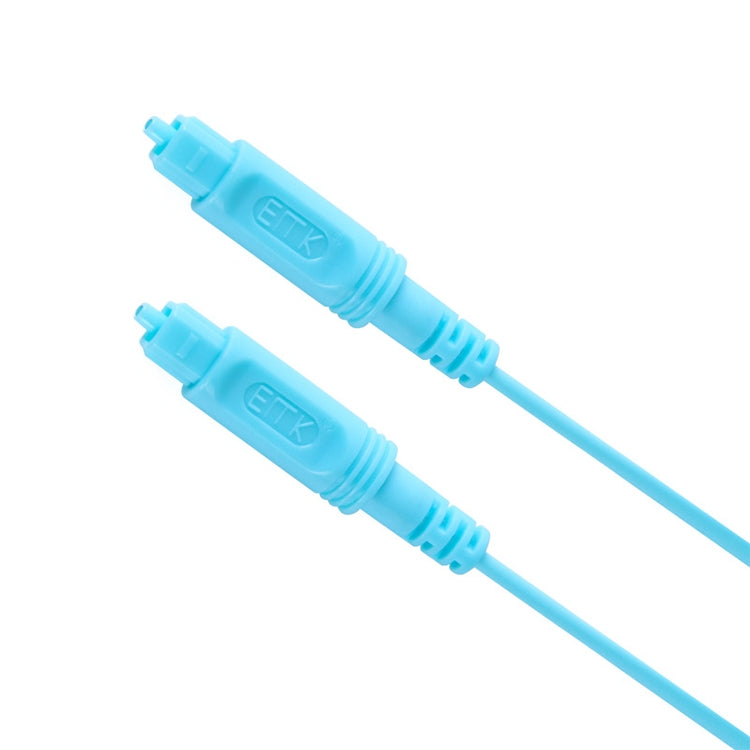 2m EMK OD2.2mm Digital Audio Optical Fiber Cable Plastic Speaker Balance Cable(Sky Blue) - Audio Optical Cables by EMK | Online Shopping UK | buy2fix