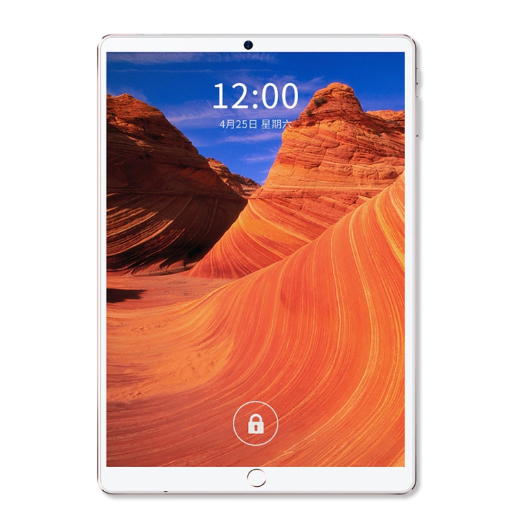 BDF P10 3G Phone Call Tablet PC 10.1 inch, 4GB+64GB, Android 10 MT8321 Quad Core, Support Dual SIM, EU Plug(Gold) - BDF by BDF | Online Shopping UK | buy2fix