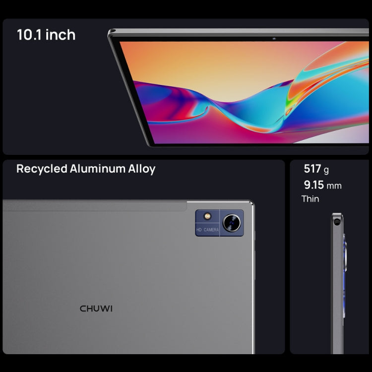 CHUWI Hi10 XPro 4G LTE Tablet PC, 4GB+128GB, 10.1 inch, Android 13 Unisoc Tiger T616 Octa Core up to 2.0GHz - CHUWI by CHUWI | Online Shopping UK | buy2fix