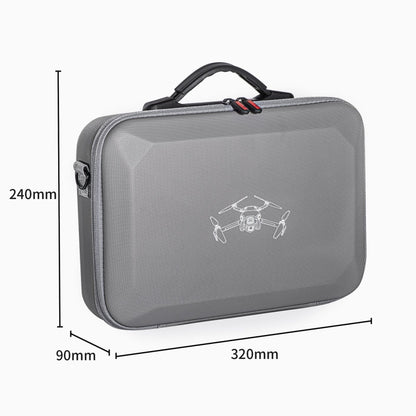 For DJI Mini 4 Pro / RC 2 with Screen STARTRC Shoulder Storage Bag PU Handbag(Grey) - Backpacks & Bags by STARTRC | Online Shopping UK | buy2fix