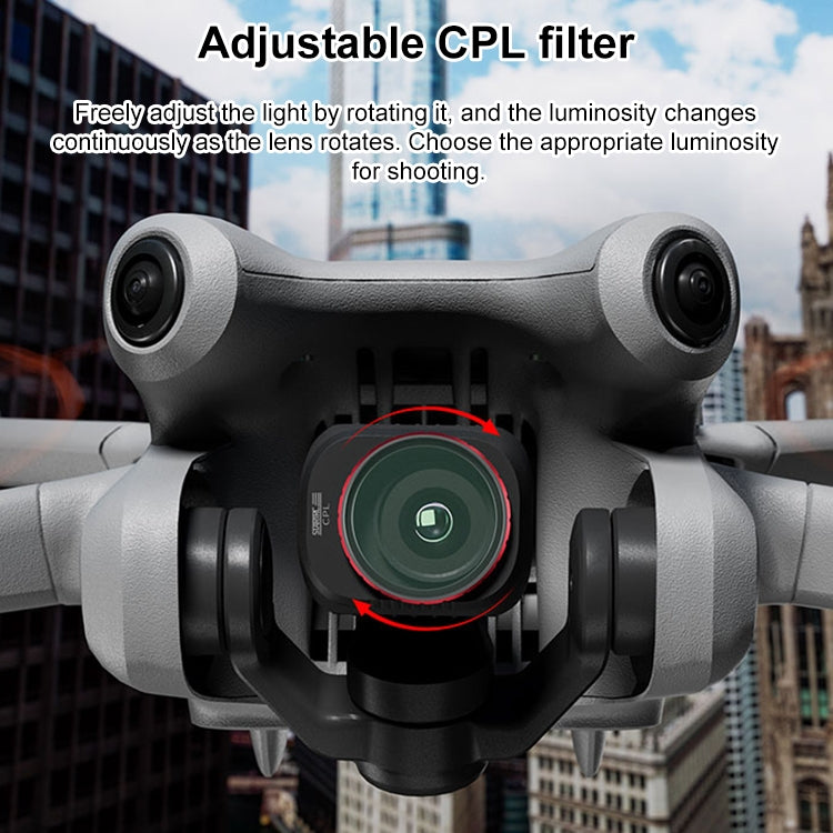 For DJI Mini 4 Pro STARTRC Drone Lens Filter, Lens:CPL UV ND8/16/32/64 - Mavic Lens Filter by STARTRC | Online Shopping UK | buy2fix