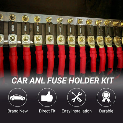 3 in 1 ANL Car Audio Modified Fuse Holder with 200A Fuse, Current:150A - Fuse by buy2fix | Online Shopping UK | buy2fix