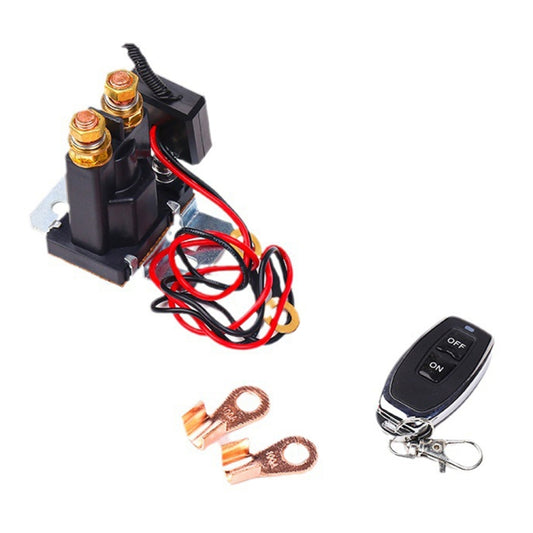 24V 500A Car Battery Remote Control Relay Rotary Switch Cut, Style:with 1 x Remote Control - Relays by buy2fix | Online Shopping UK | buy2fix