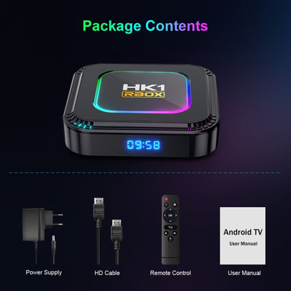 HK1 RBOX K8 8K Android 13.0 Smart TV Box with Remote Control, 4GB+32GB, RK3528 Quad-Core(AU Plug) - Others by buy2fix | Online Shopping UK | buy2fix