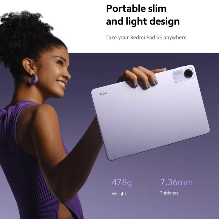 Xiaomi Redmi Pad SE 11 inch, 8GB+256GB, MIUI Pad 14 OS Qualcomm Snapdragon 680 Octa Core, Not Support Google Play(Grey) - Other by Xiaomi | Online Shopping UK | buy2fix