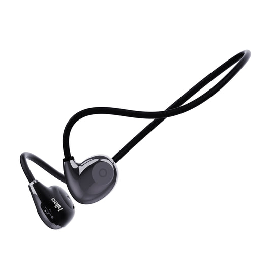 Hileo Hi72 Wireless Bluetooth Hanging Neck Earphone(Black) - Sport Earphone by Hileo | Online Shopping UK | buy2fix