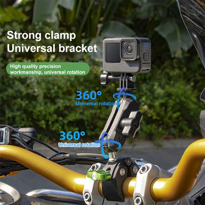 RUIGPRO Crab Clamp Action Camera Bracket 1/4 Ball Head with Phone Clamp - Holder by RUIGPRO | Online Shopping UK | buy2fix