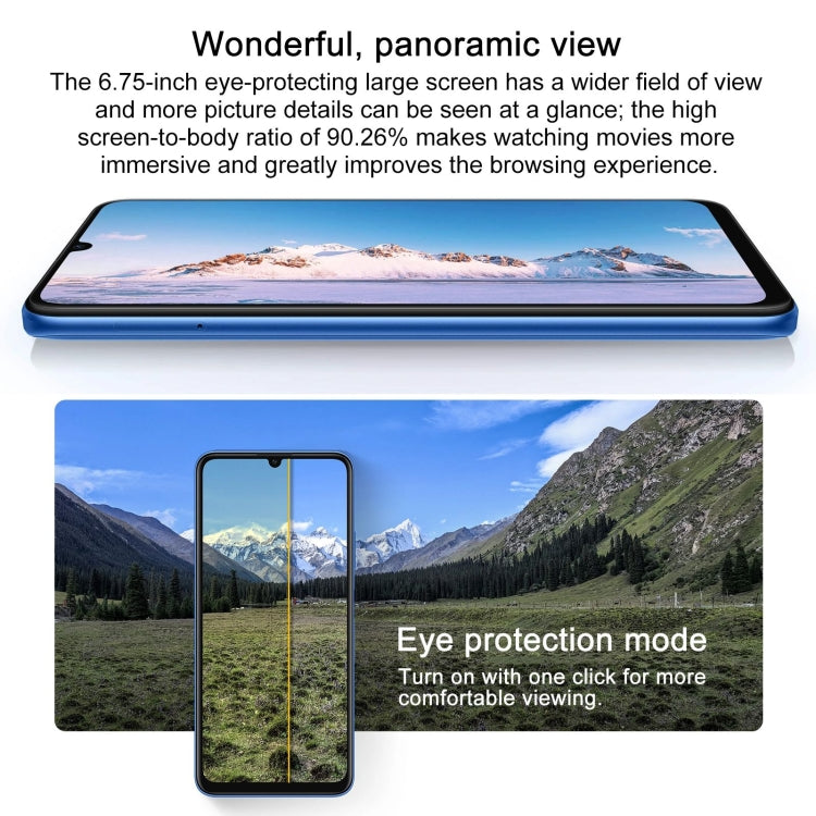 HUAWEI Enjoy 70z, 8GB+128GB, Side Fingerprint Identification, 6.75 inch HarmonyOS 4.0 Octa Core 2.4GHz, Network: 4G, Not Support Google Play(Black) - Huawei Mate & P by Huawei | Online Shopping UK | buy2fix