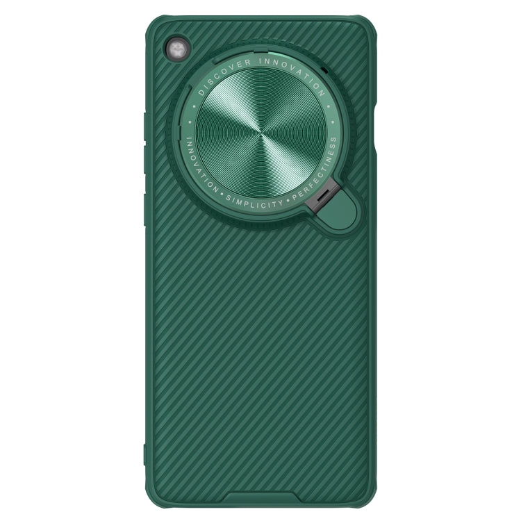 For OPPO Find X7 Ultra NILLKIN CamShield Prop MagSafe Magnetic PC Phone Case(Green) - Find X7 Ultra Cases by NILLKIN | Online Shopping UK | buy2fix