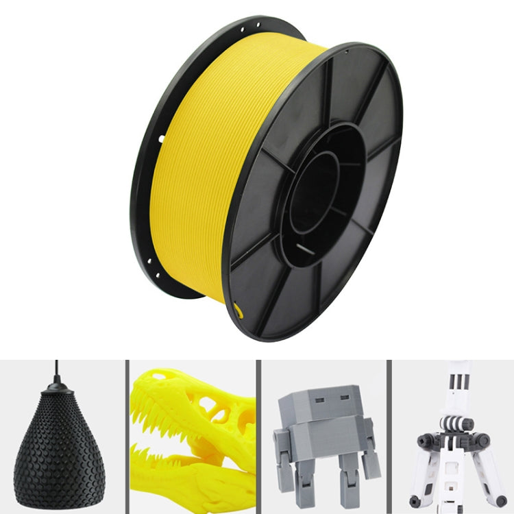 1.0KG 3D Printer Filament PLA-F Composite Material(Yellow) - Consumer Electronics by buy2fix | Online Shopping UK | buy2fix