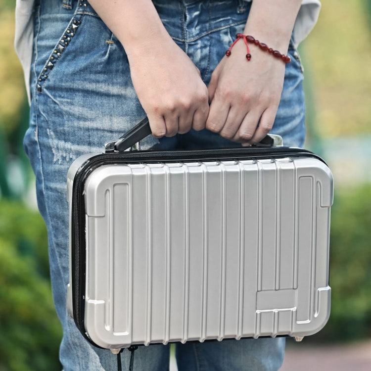 For DJI Mavic Air 2 Shockproof Portable ABS Suitcase Storage Bag Protective Box(Black) - DJI & GoPro Accessories by buy2fix | Online Shopping UK | buy2fix