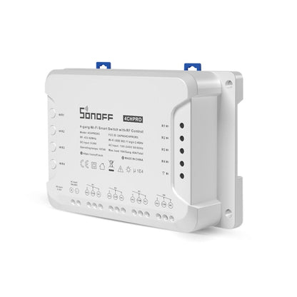 Sonoff 4CHPROR3 Mobile Phone Smart Home Switch Four-way Controller, Support Long-range Control Timing - Smart Switch by Sonoff | Online Shopping UK | buy2fix