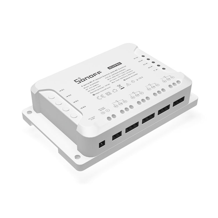 Sonoff 4CHPROR3 Mobile Phone Smart Home Switch Four-way Controller, Support Long-range Control Timing - Smart Switch by Sonoff | Online Shopping UK | buy2fix