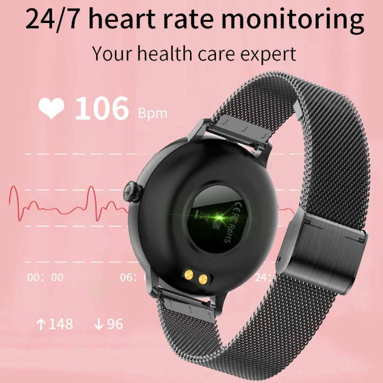 CF80 1.08 inch IPS Color Touch Screen Smart Watch, IP67 Waterproof, Support GPS / Heart Rate Monitor / Sleep Monitor / Blood Pressure Monitoring(Silver) - Smart Wear by buy2fix | Online Shopping UK | buy2fix