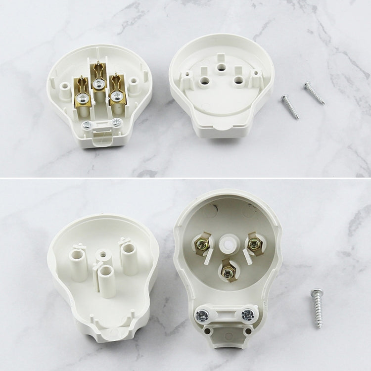 16A Cylindrical Male Female Butt Joint Tripolar Power Plug - Consumer Electronics by buy2fix | Online Shopping UK | buy2fix