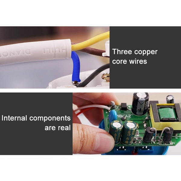 Charging Plug-in Wiring Board Creative Rotary Towline Board 13A Deformed Socket, UK Plug, 4-Bit Socket(Black) - Consumer Electronics by buy2fix | Online Shopping UK | buy2fix