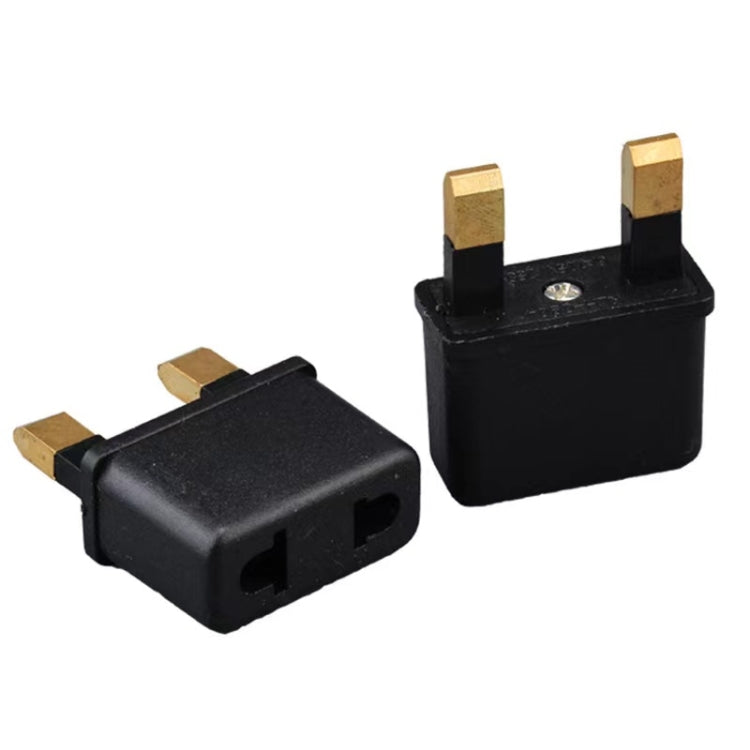 100 PCS UK Plug to US/EU Plug Adapter Power Socket Travel Converter - Consumer Electronics by buy2fix | Online Shopping UK | buy2fix