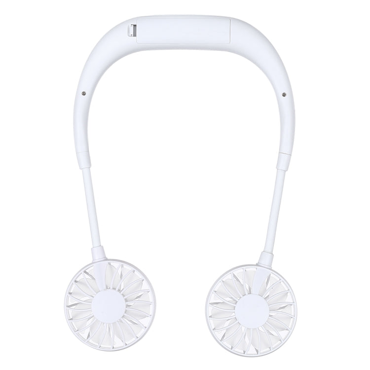 Multi-function Portable Adjustable Wearable Sport Fan(White) - Consumer Electronics by buy2fix | Online Shopping UK | buy2fix