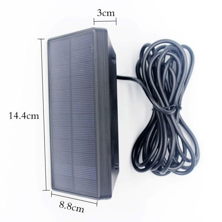 1500mAh Solar Panel Charger Waterproof Battery for Hunting Game Trail Cameras - Hunting Cameras by buy2fix | Online Shopping UK | buy2fix