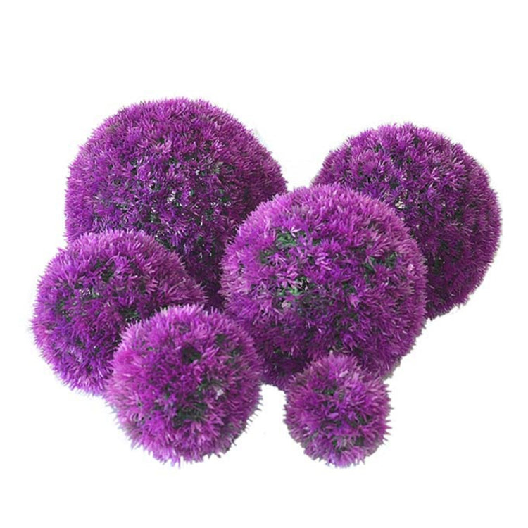 Artificial Grass Plant Ball Topiary Wedding Event Home Outdoor Decoration Hanging Ornament, Diameter: 6.7 inch - Home & Garden by buy2fix | Online Shopping UK | buy2fix
