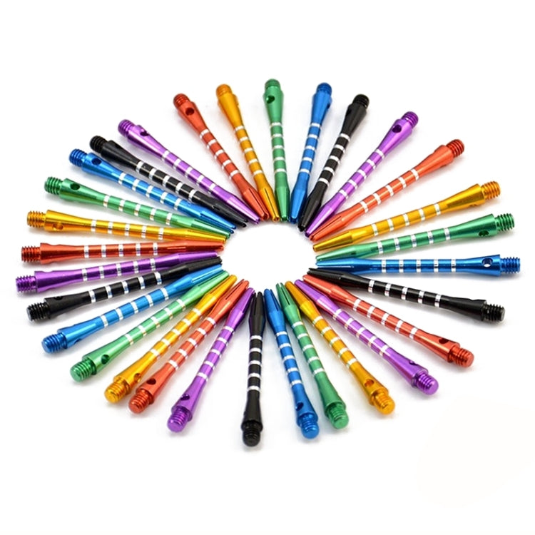 12 PCS Throwing Toy 53mm Shafts Aluminium 2BA Dart Shaft, Random Color Delivery - Throwing Toys by buy2fix | Online Shopping UK | buy2fix