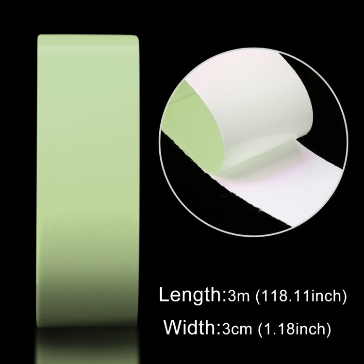 Luminous Tape Green Glow In Dark Wall Sticker Luminous Photoluminescent Tape Stage Home Decoration, Size: 3cm x 3m(Ice Blue Light) - Sticker by buy2fix | Online Shopping UK | buy2fix