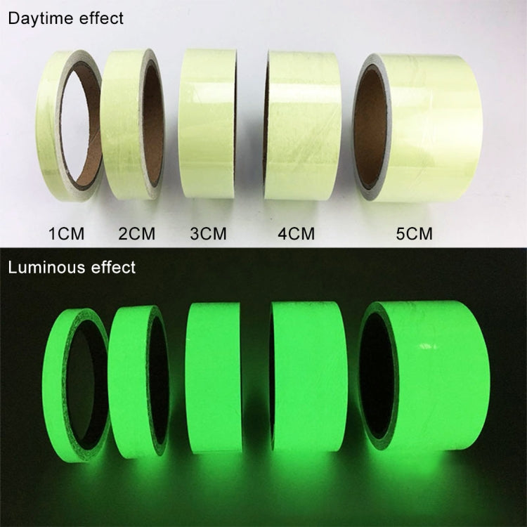 Luminous Tape Green Glow In Dark Wall Sticker Luminous Photoluminescent Tape Stage Home Decoration, Size: 3cm x 3m(Blue Light) - Sticker by buy2fix | Online Shopping UK | buy2fix
