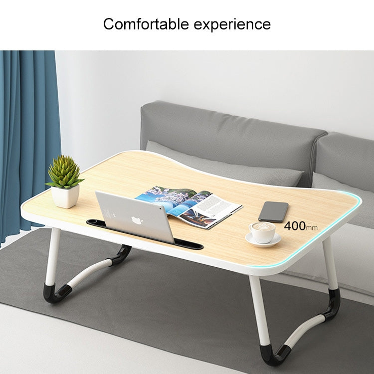 W-shaped Non-slip Legs Square Pattern Adjustable Folding Portable Laptop Desk without Card Slot (Underwater World) - Computer & Networking by buy2fix | Online Shopping UK | buy2fix