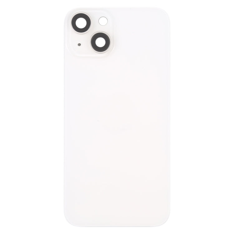 For iPhone 14 Back Housing Cover with Camera Lens(White) - Repair & Spare Parts by buy2fix | Online Shopping UK | buy2fix