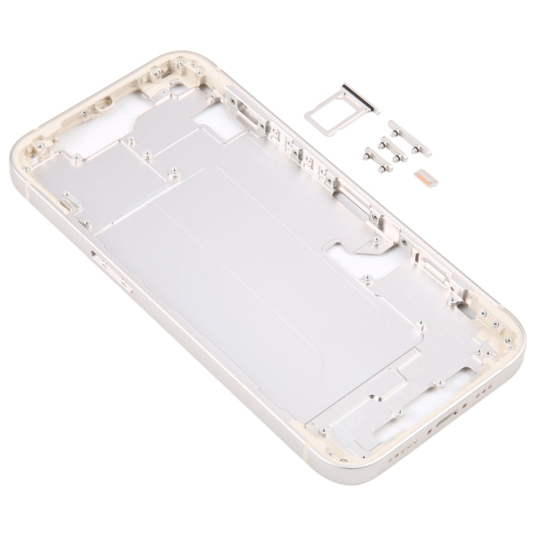 For iPhone 14 Middle Frame with Side Keys (Gold) - Repair & Spare Parts by buy2fix | Online Shopping UK | buy2fix