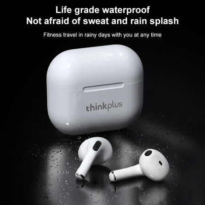 Original Lenovo LivePods LP40 TWS IPX4 Waterproof Bluetooth Earphone with Charging Box, Support Touch & HD Call & Siri & Master-slave Switching (White) - Bluetooth Earphone by Lenovo | Online Shopping UK | buy2fix