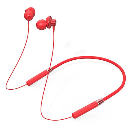 Original Lenovo HE05 Neck-Mounted Magnetic In-Ear Bluetooth Headset(Red) - Neck-mounted Earphone by Lenovo | Online Shopping UK | buy2fix