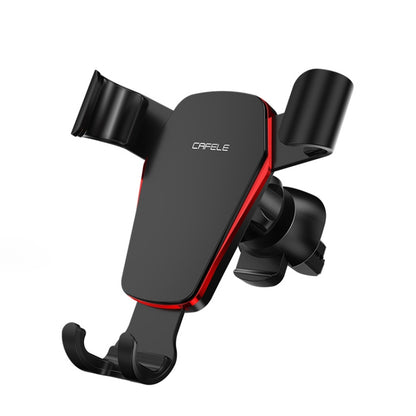 CAFELE Car Air Outlet Mobile Phone Holder Bracket (Black) - Car Holders by CAFELE | Online Shopping UK | buy2fix