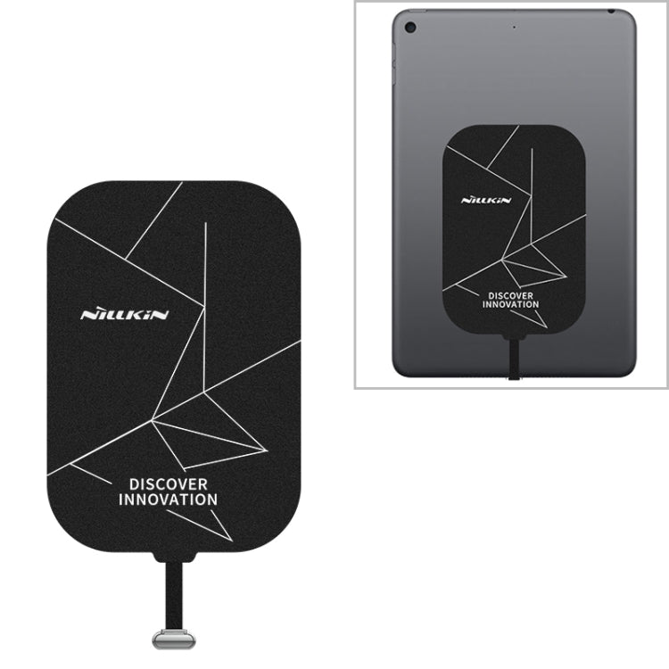 NILLKIN NKR01 For iPad mini 7.9 inch Short Magic Tag Plus QI Standard Wireless Charging Receiver with 8 Pin Port - Wireless Charger Receiver by NILLKIN | Online Shopping UK | buy2fix