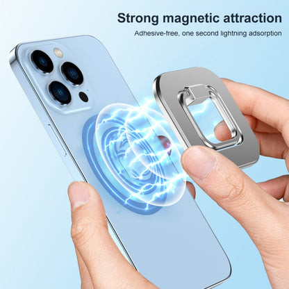 Magsafe Magnetic Mobile Phone Ring Holder (Black) - Ring Holder by buy2fix | Online Shopping UK | buy2fix