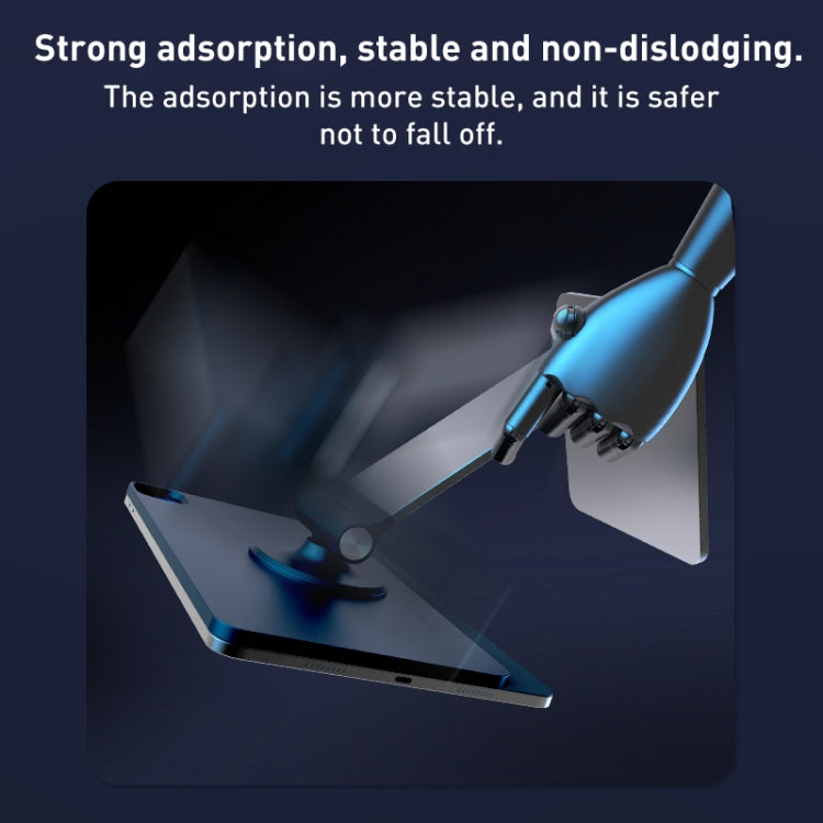 For iPad 12.9 inch R-JUST HZ36 360-degree Rotating Aluminum Alloy Magnetic Tablet Stand (Tarnish) - Desktop Holder by R-JUST | Online Shopping UK | buy2fix