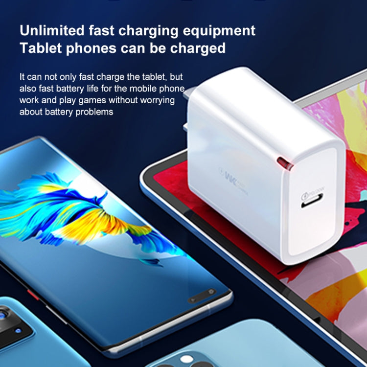 WK WP-U108 20W PD Fast Charger, Plug Type: CN Plug - Apple Accessories by WK | Online Shopping UK | buy2fix