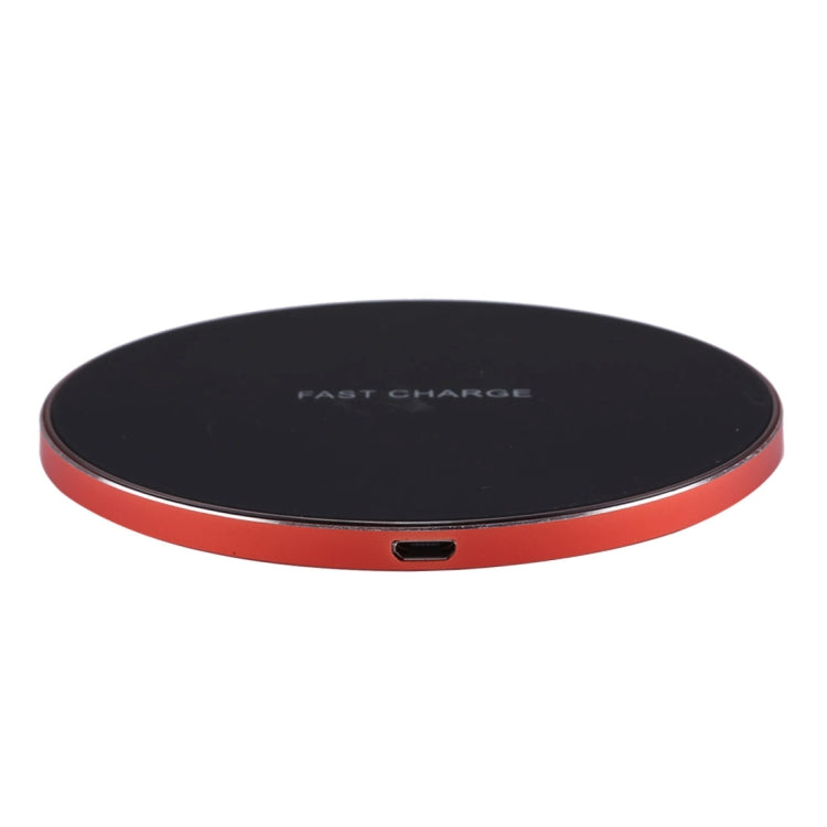 Q21 Fast Charging Wireless Charger Station with Indicator Light(Red) - Apple Accessories by buy2fix | Online Shopping UK | buy2fix