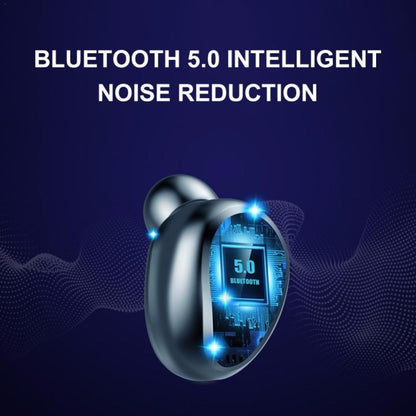 F9-5 Intelligent Noise Cancelling Touch Bluetooth Earphone with Charging Box, Supports Three-screen LED Power Display & HD Call & Power Bank & Siri(Black) - Bluetooth Earphone by buy2fix | Online Shopping UK | buy2fix