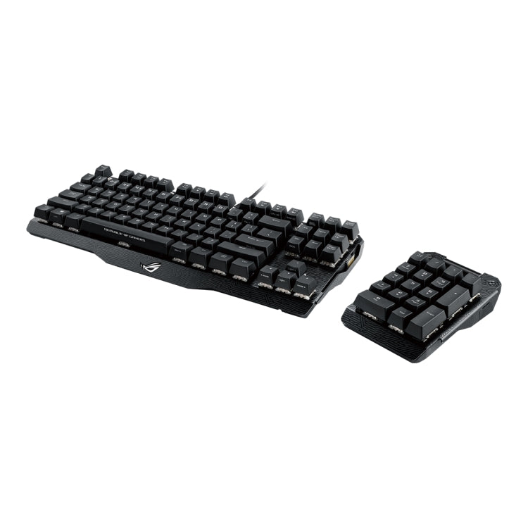 ASUS Claymore USB 2.0 RGB Backlight Detachable Wired Mechanical Black Switch Gaming Keyboard with Detachable Cable - Wired Keyboard by ASUS | Online Shopping UK | buy2fix