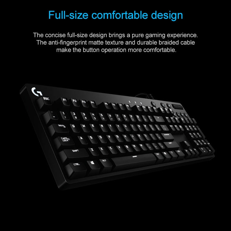 Logitech G610 Wired Gaming Mechanical Keyboard USB RGB Backlit Brown Axis - Wired Keyboard by Logitech | Online Shopping UK | buy2fix