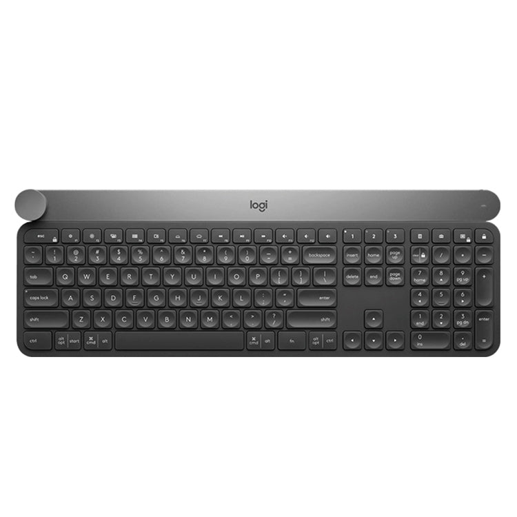 Logitech Craft Wireless Smart Bluetooth Dual Mode Silent Keyboard(Black) - Wireless Keyboard by Logitech | Online Shopping UK | buy2fix