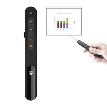 Doosl DSIT001 2.4GHz Updated Version Powerpoint Presentation Remote Control Multi-functional Laser Pointer for Multi-media, Control Distance: 100m -  by DOOSL | Online Shopping UK | buy2fix