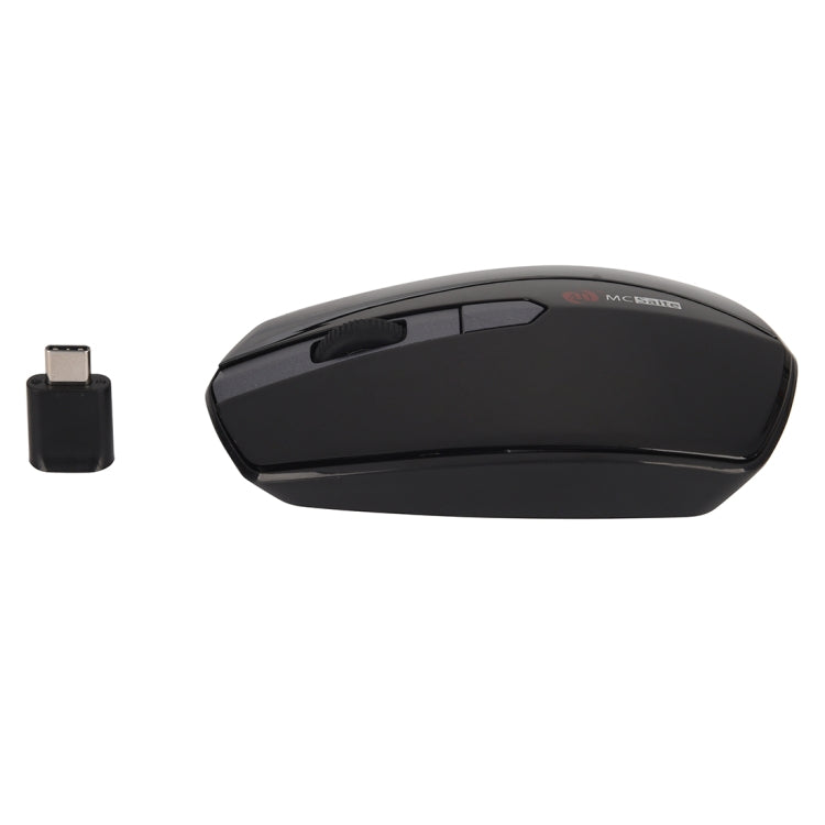 MCSaite MC-369AG USB-C / Type-C 1600DPI Three-speed Adjustable 4-button Wireless Optical Mouse -  by buy2fix | Online Shopping UK | buy2fix