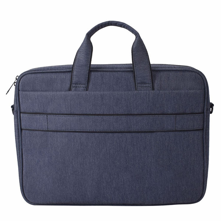 DJ03 Waterproof Anti-scratch Anti-theft One-shoulder Handbag for 15.6 inch Laptops, with Suitcase Belt(Navy Blue) - Computer & Networking by buy2fix | Online Shopping UK | buy2fix