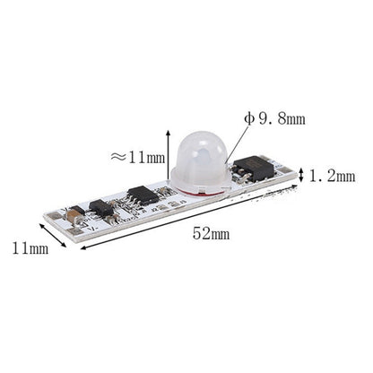 DC3.7 12V / 24V Infrared Human Body Induction Switch Circuit Board Controller - Consumer Electronics by buy2fix | Online Shopping UK | buy2fix