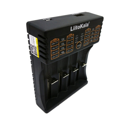 LiitoKala lii-402 4 In 1 Lithium Battery Charger for Li-ion IMR 18650, 18490, 18350, 17670, 17500, 16340(RCR123), 14500, 10440 - Consumer Electronics by buy2fix | Online Shopping UK | buy2fix